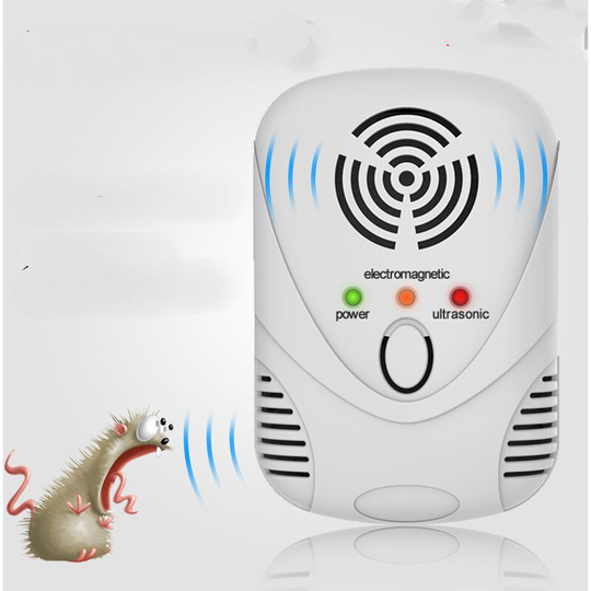 Ultrasonic Electric Fly, Cockroach, Spider, Ant, Rat and Mice Repellents, Super Powerful Electric Mosquito Killer - Thsinde