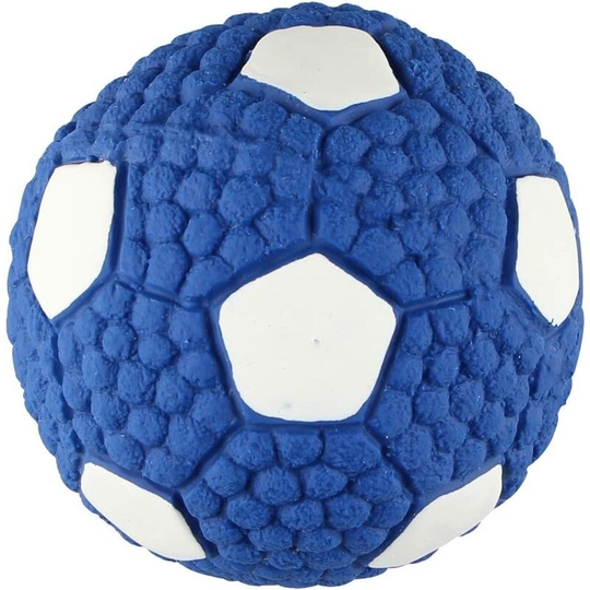 Dog Toy Ball, Dog Soccer Toy, Squeaky Latex Rubber Dog Toy Balls, Bite Resistant Teeth Training Toys for Dogs, 9.5cm/3.74inch