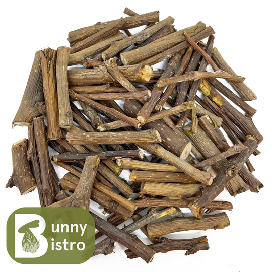 (100g) Pear Wood Chew Sticks - Rabbit Treats, Small Animal, Chinchilla Treat
