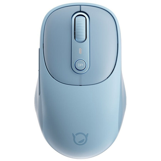 Xiaoxin plus bt Mouse Mute Button Light Sound Portable Ergonomic Design Office Game Universal Charging Mouse,Blue - Blue - Lenovo