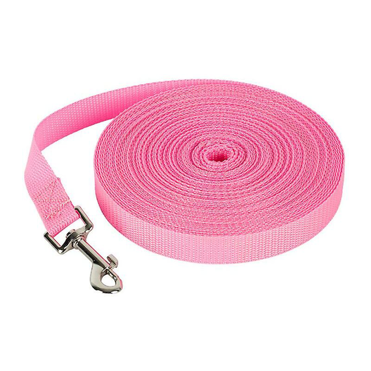 Sun Flowergb - 50m Pet Dog Leash, Outdoor Tracking Leash for Large Dogs Pink