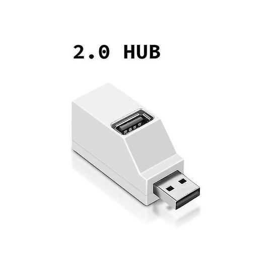 Usb Hub 3.0 Mini Portable 5gbps 3 Ports Adapter High For Keyboard Mouse Udisk