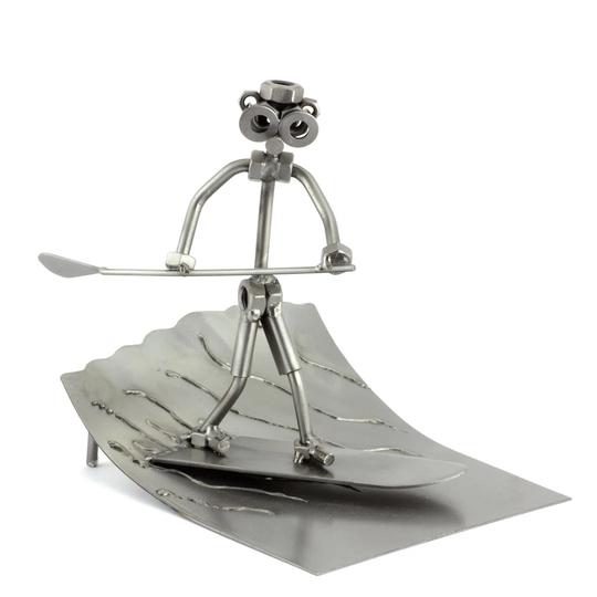 Standing Paddler Screw Man Piche