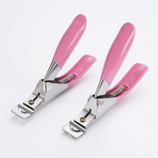 2 false nail clips Acrylic nail tip cutter Rust proof stainless steel nail clips Acrylic nail enhancement trimming tools