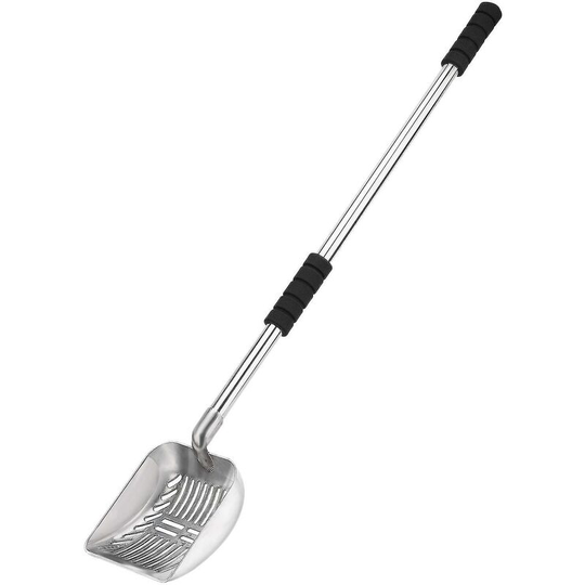 Cat Litter Scoop With Deep Shovel And Long Handle Detachable - Flkwoh
