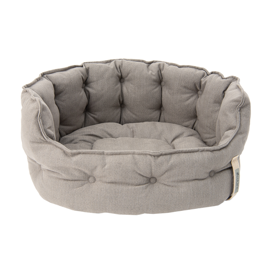 Cozy ecoLIFE Dog Bed Grey - 64 x 60 x 30 cm (L x W x H)