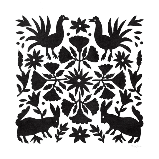 Otomi Elegance V by Nancy Green - Wrapped Canvas Art Print