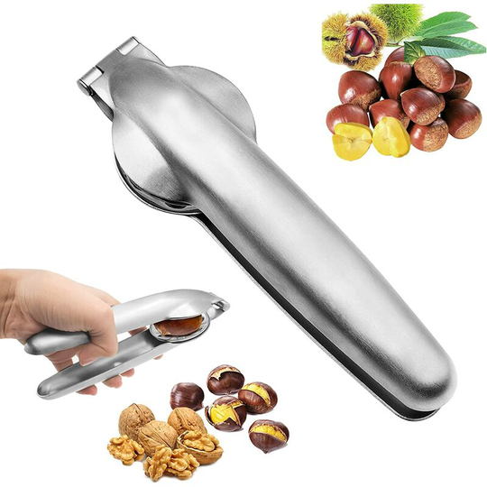Devenirriche - Chestnut Clip, Chestnut Tongs, Chestnut Opener, Chestnut Cutter, Chestnut Cutter, Stainless Chestnut Tongs, Chestnut Cracker, Nut
