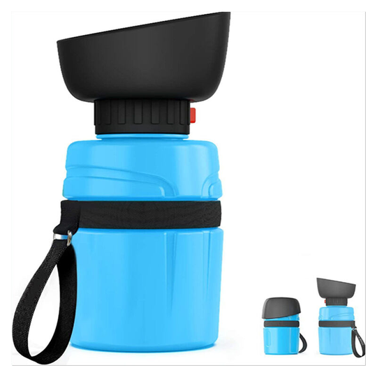 Dog Water Bottles, Dog Water Bottles Travel, Portable Dog Water Bottle, bpa Free 520ML Blue Green - Muff
