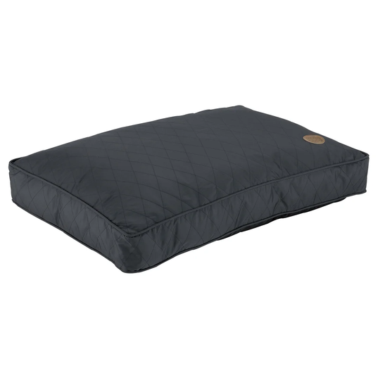 Jenson Quilted Cushion in Navy