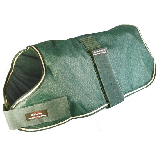 The Animate Company Outhwaites Waterproof Padded Coat (61cm) (Bottle Green) - Bottle Green