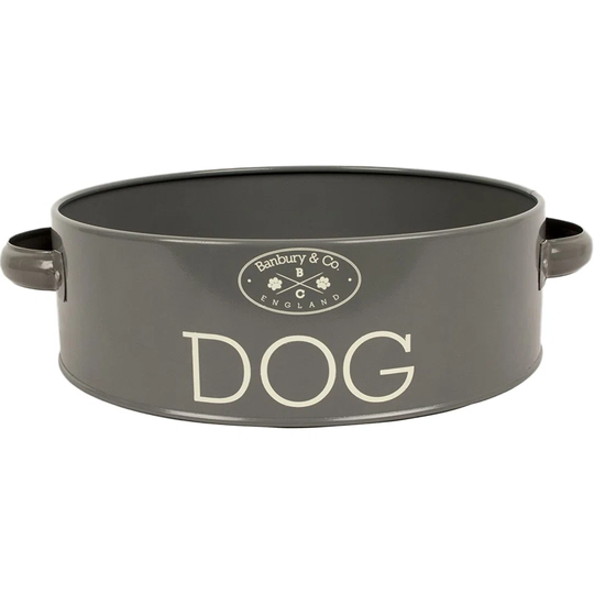 Dog Feeding Bowl Tin
