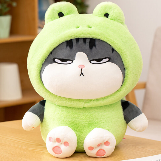 Become My Emperor Wanshuo Doll Net Red Bazar Black Plush Toy Long Live Cat Doll Doll Gift
