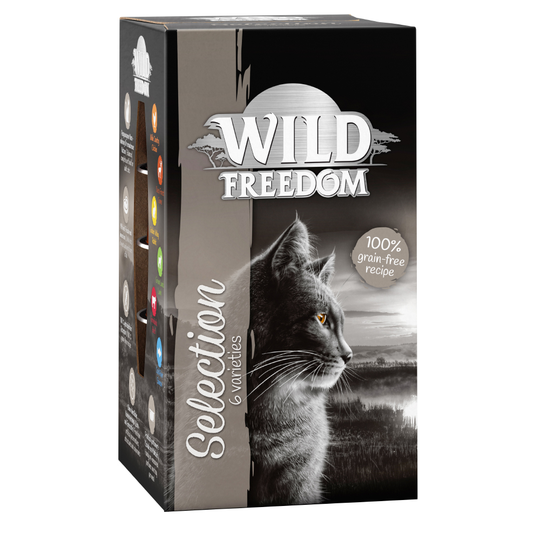 Wild Freedom Adult Trays 6 x 85g - Mixed Pack