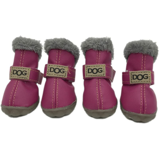 Dog Shoes Windproof for Small Dogs Cats,Size 2