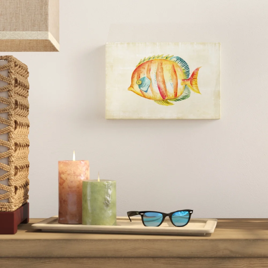 Aquarium Fish II by Chariklia Zarris - Wrapped Canvas Painting Print