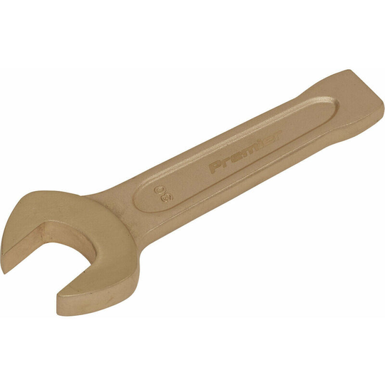 30mm Open-End Slogging Spanner - Non-Sparking - Short Profile Striking End