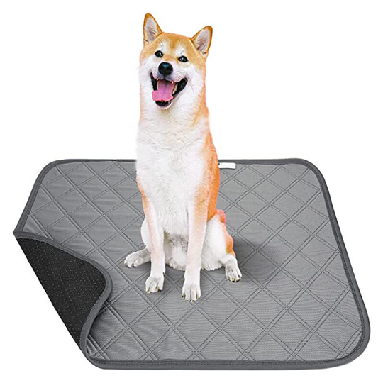 2 Dog Pee Mats, Learning Educator Mats, Reusable Waterproof Pad for Pee, Practical Sewing Dog Cat, Rabbit-60×45cm