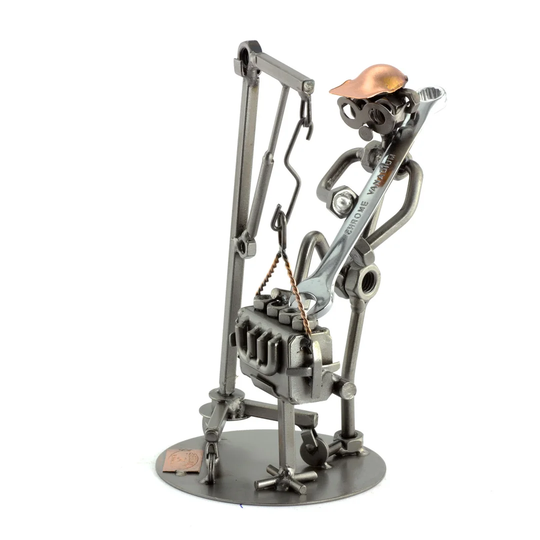 Motor Tinkerer Screw Man Rohrer