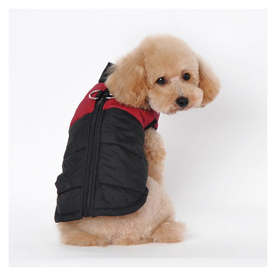 Small Dog Waterproof Jacket Padded Thickened Winter Jacket Down Jacket for Dog Pet Puppy Clothes (Red l)