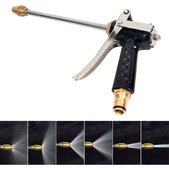 Pressure Washer Lance Garden Hose Spray Gun Metal Nozzle Pressure Wash Gun 360 Rotating Water