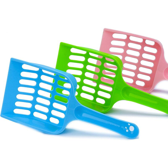 Cat Litter Scoop Durable Plastic Litter Scoop for Cleaning Litter Box Cats Dogs Pooper Scooper Pack of 3