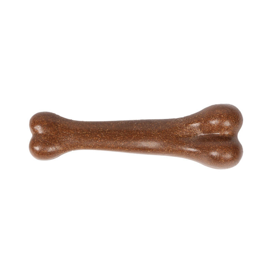 Dog Chew Toy Aggressive Dog Chew Bone Beef Flavor Sturdy and Durable Dog Bone Toy for Small Medium Dogs (Bone)
