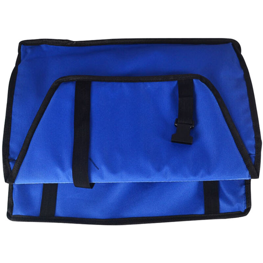 New Folding Pet Dog Cat Car Seat Safe Travel Carrier Kennel Puppy Handbag, Blue - Blue
