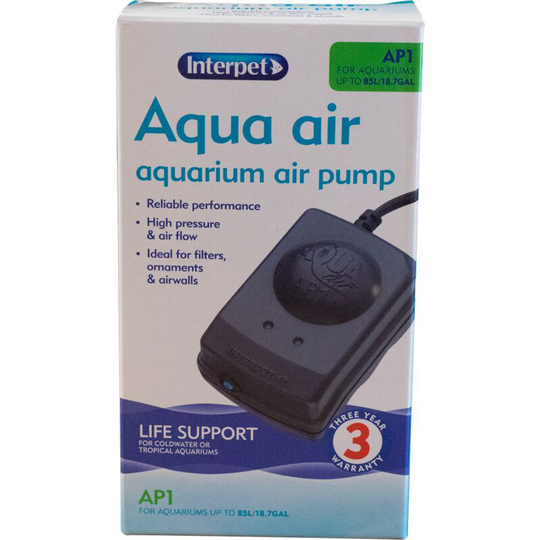 Interpet - Aqua Air Aquarium Air Pump - AP1