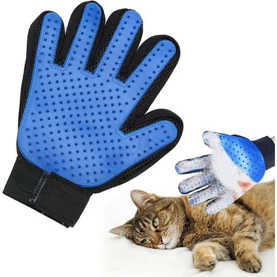 Cat Brushing Glove, Hairy Cat Glove, Cat Grooming Glove, Dog Glove, Dog Grooming Glove, Cat Glove, Dog Brush Glove, Cat Silicone Glove, Blue