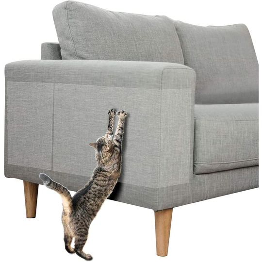 10 x protecteurs de meubles pour chat, ruban adhésif double face anti-rayures, ruban dissuasif pour chat