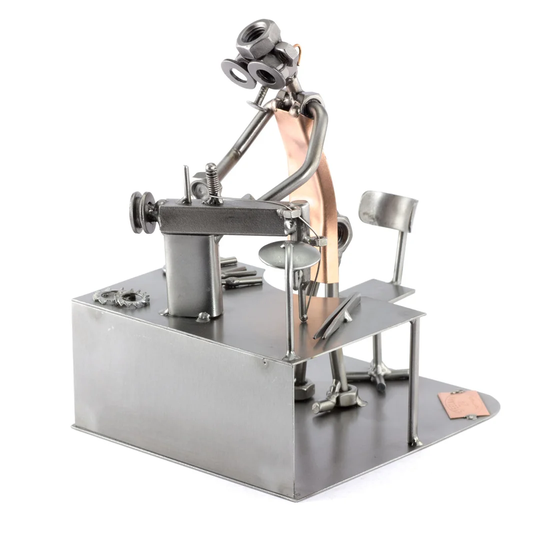 Sewing Machine Mechanic Screw Man