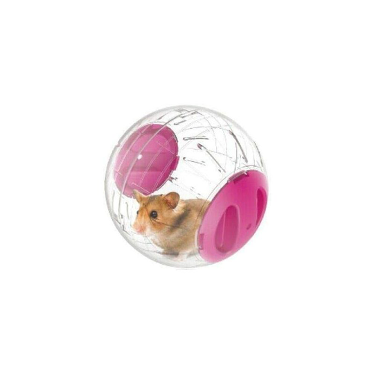 Echoo - Silent Hamster Mini Running Activity Exercise Ball 4.73 inch Toy Transparent Hamster Ball Dog Special Toy Ball Small Animals Cage Accessories