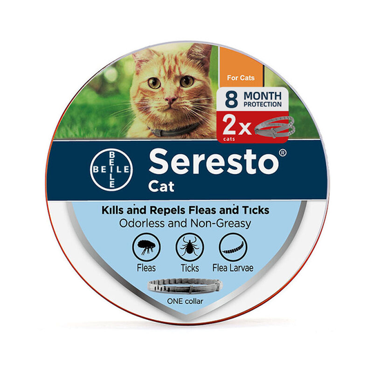 Heguyey - Tick Collar for Cats, Small 38 cm Cat Tick Collar Protection Against Fleas Natural Prevention Collar Premium Tick Collar for Cats 100%