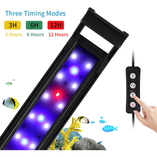 Led Aquarium Light, Aquarium Plant Light, led Aquarium Lamp Full Spectrum Aquarium Light for led Ramp for Freshwater Aquarium