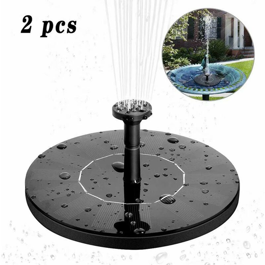 Solar Fountain Solar Water Pump 1.4W Monocrystalline Solar Swimming Fountain Easy to Use Solar Fountain Pump for Garden Terrace Birds Pond Pool and
