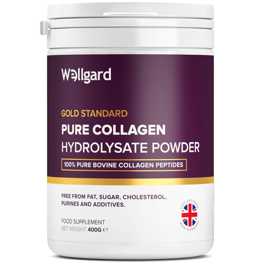 Collagen Powder, Gold Standard Bovine Collagen Peptides Powder by Wellgard - High Levels of The 8 Essential Amino Acids, Collagen Supplement