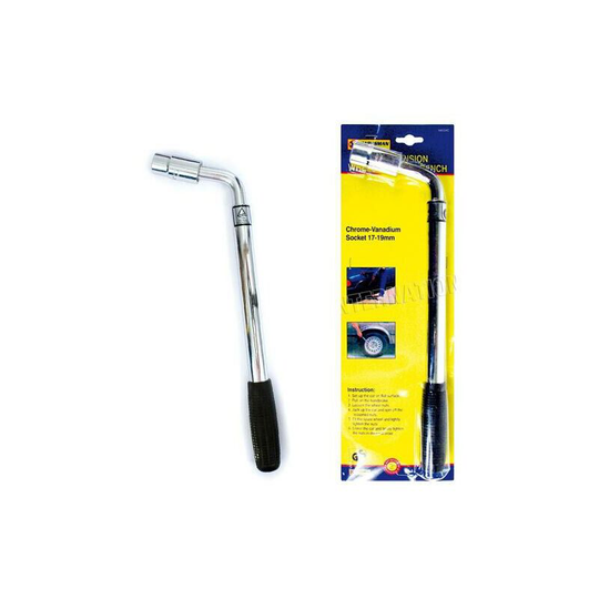 15" Extension Wheel Master Wrench Socket Nut 17Mm-19Mm Car Van Tool Spanner New