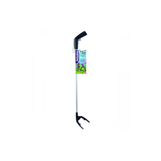 Grip n Grab Litter Picker (95cm) (Black/Grey) - Black/Grey - Defenders