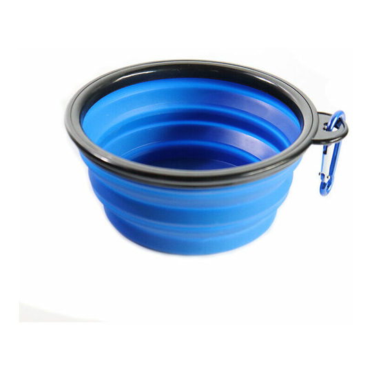 Sturdy Premium Quality Travel Bowl Portable Water Bowl for Medium to Large Dogs Food SafeLarge Collapsible Dog Bowl Lightweight Leak Proof