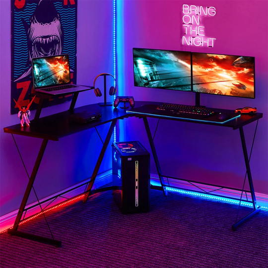 Study Workstation Home Office L-Shape desk