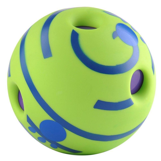 6 Inch Pet Dog Play Ball Training Chew With Funny Sound Toys Squeaky Giggle Ball
