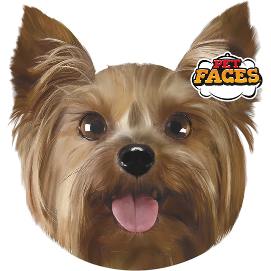 Pet Faces Yorkshire Terrier Pillow Yorkie Cushion
