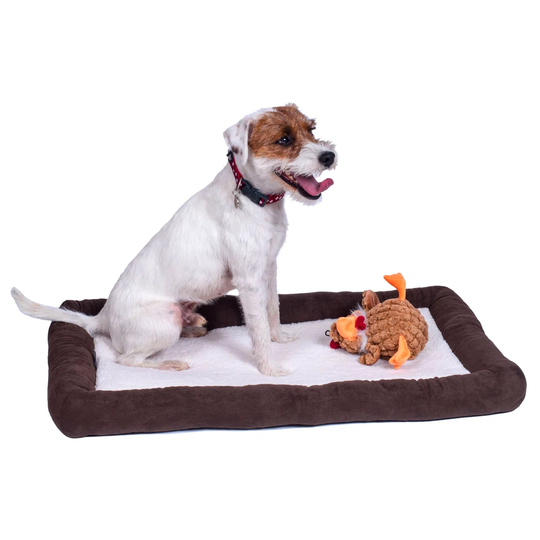 Wiley Mat/Pad in Brown/Cream
