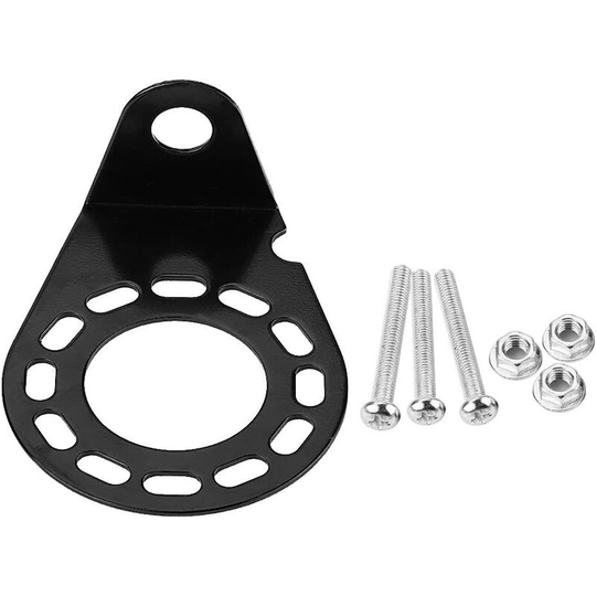 Trailer Socket Holder - Metal Mounting Bracket Holder for 7 Pin 13 Pin Caravan Towing Trailer Connector Socket