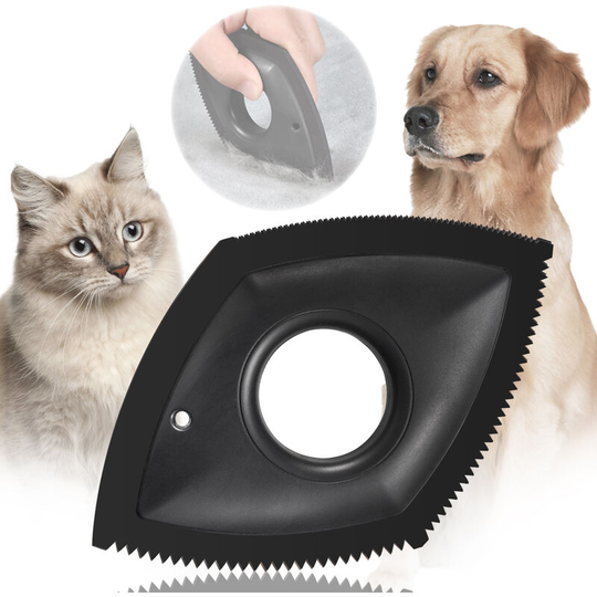 Pet hair remover for couch/car grooming, dog hair/cat hair removal, fur removal brush for professional car groomers and home cleaners for home