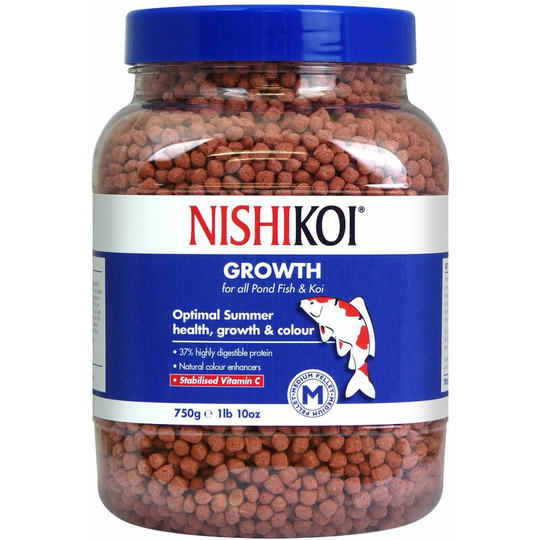 Growth 750g (Medium Pellet) - Nishikoi