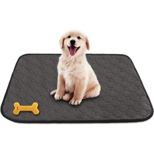 Puppy Trainer Mat 70 x 50, Machine Washable For Dogs Mats, Reusable Waterproof Non-Slip Absorbent Dog Exercise Tool For Pets