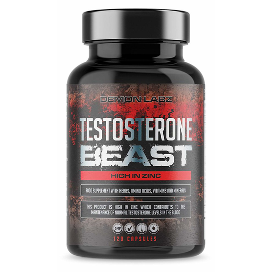 Testosterone Beast | Hardcore Testosterone Booster - 120 Capsules