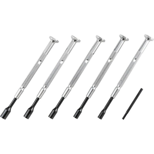 5-Piece 3.0-5.0mm Precision Nut Driver Set - Kennedy